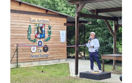 Inauguration Jeu d'Arc de Beauchamps